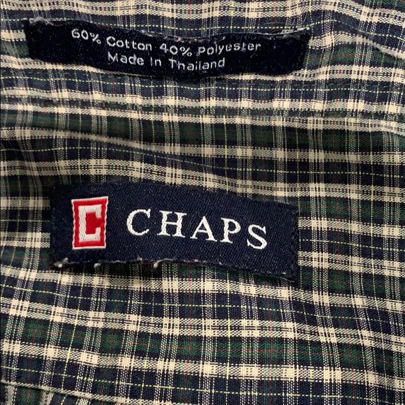Chaps Men’s Long Sleeved Shirt Size X-Large - Picture 5 of 6